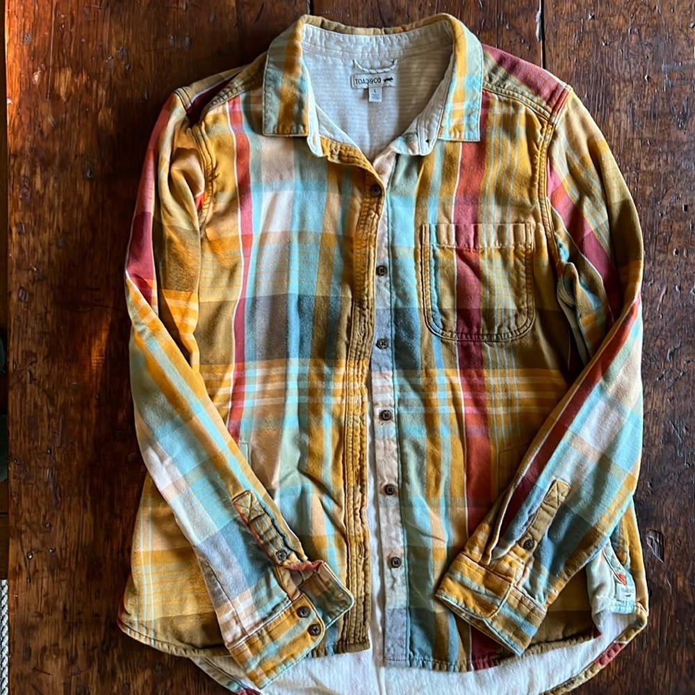 Toad &Co shirt jacket size large
